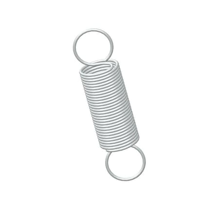 Extension Spring, O= .750, L= 3.00, W= .055